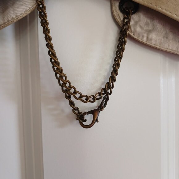 Rare Society for Rational Dress LA SFRD Leather Harness Vest Chain Closure M - Picture 8 of 8